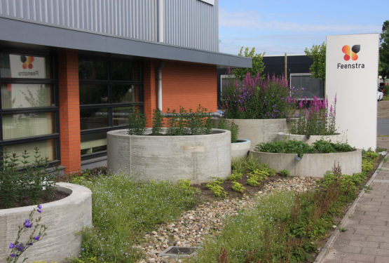 Infiltrerende plantenbakken